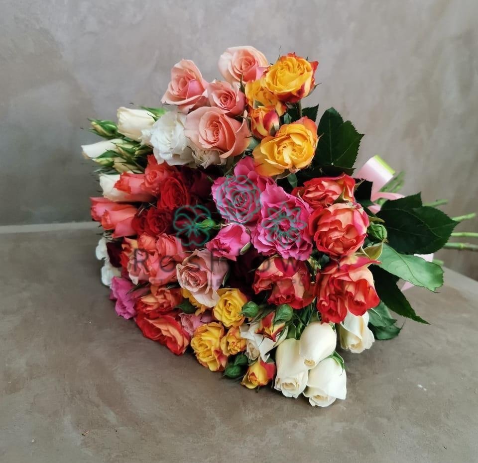 Букет цветов из: Розы в Укромном