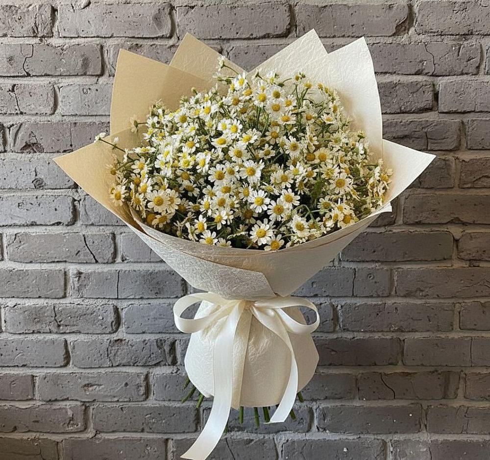 Букет цветов из: Ромашки в Укромном
