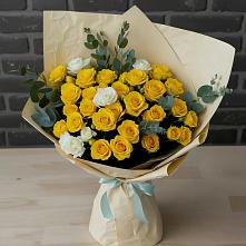 Букет цветов из:  Розы в Укромном