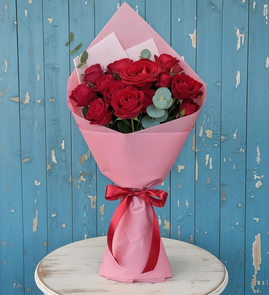 Букет цветов из: Розы в Укромном