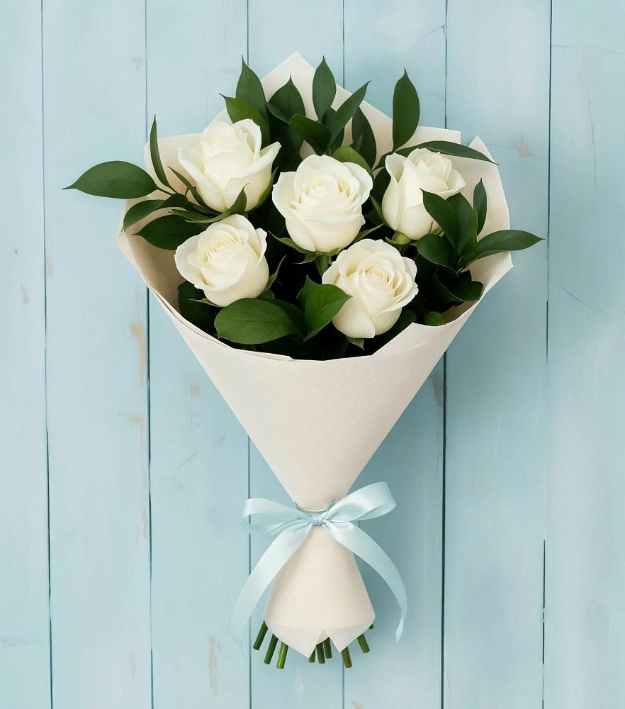 Букет цветов из: Розы в Укромном