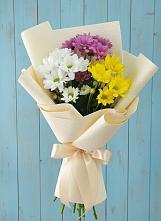 Букет цветов из:  Хризантемы в Укромном