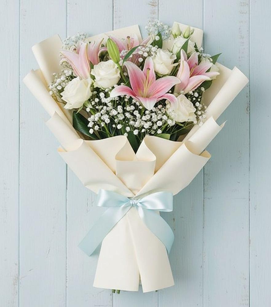 Букет цветов из: Лилии в Укромном
