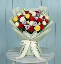 Букет цветов из:  Розы в Укромном