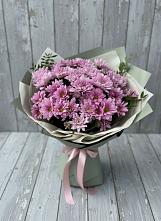 Букет цветов из:  Хризантемы в Укромном