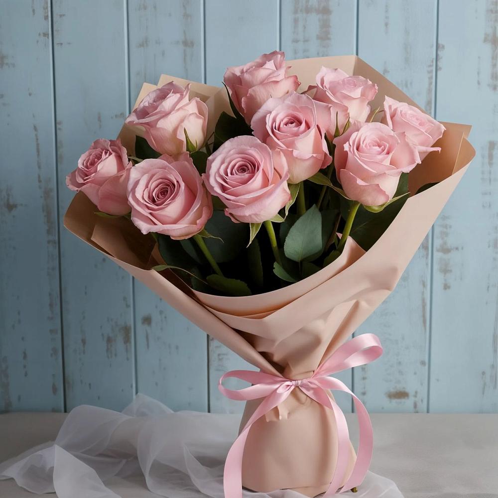 Букет цветов из: Розы в Укромном