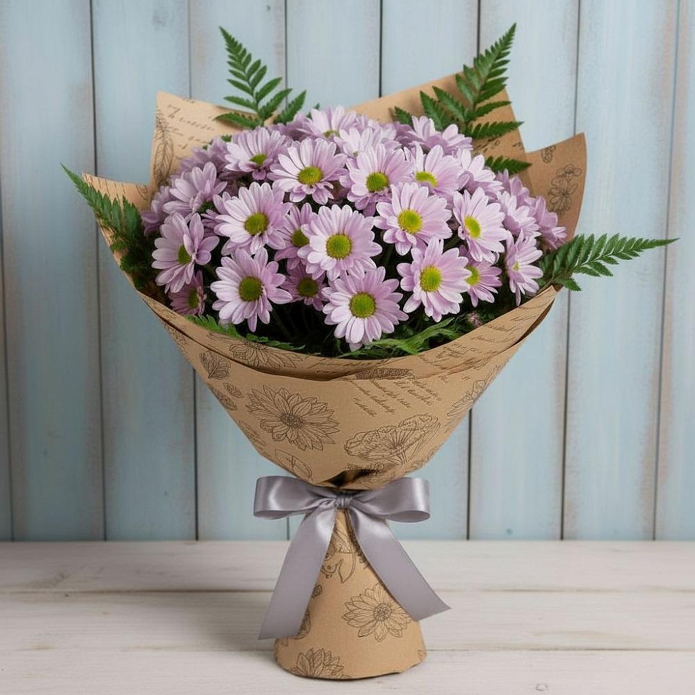 Букет цветов из: Хризантемы в Укромном