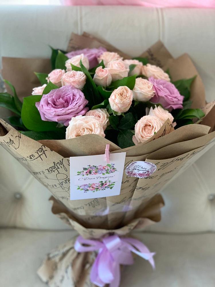 Букет цветов из: Розы в Укромном