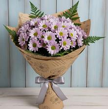 Букет цветов из:  Хризантемы в Укромном
