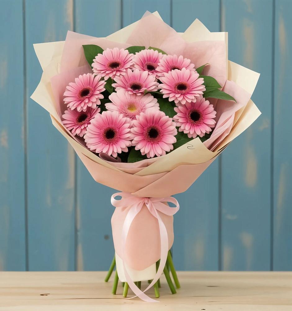 Букет цветов из: Герберы в Укромном