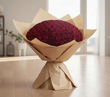 Букет 101 Красная роза #REPLACE_PRED# Укромном