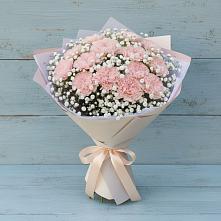 Букет цветов из:  Гвоздики в Укромном