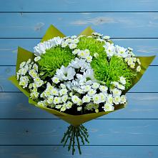 Букет цветов из:  Хризантемы в Укромном