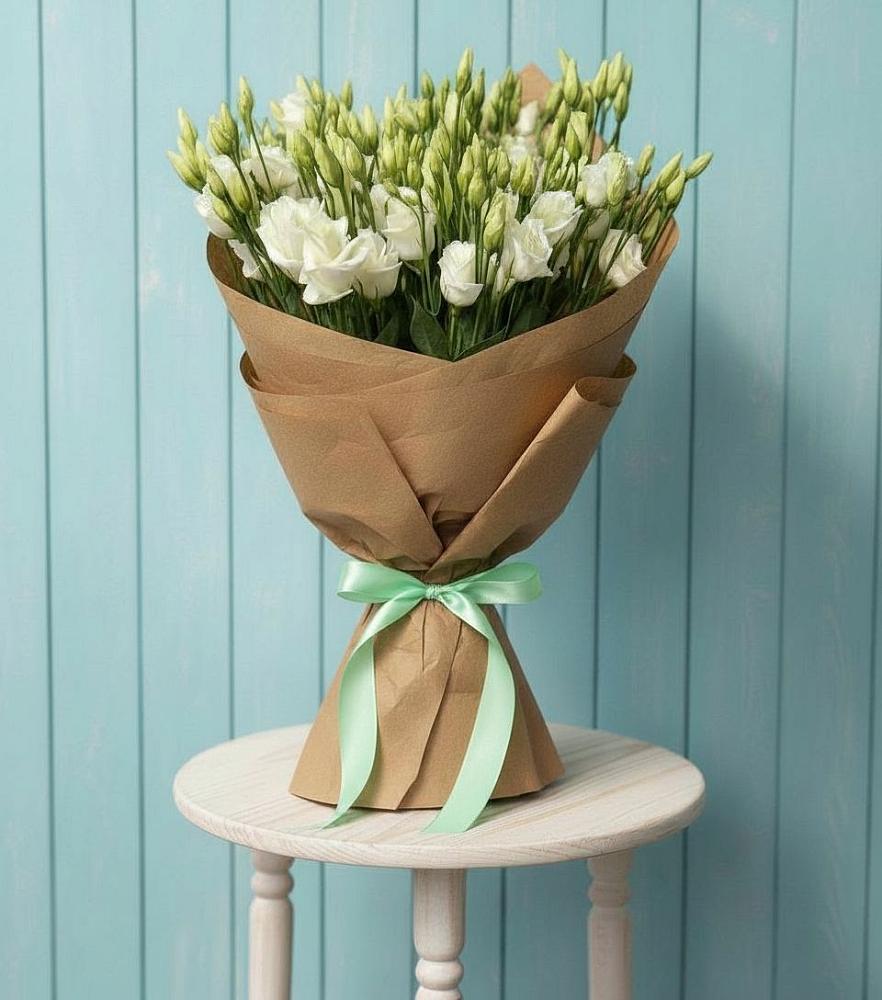 Букет цветов из: Лизиантусы в Укромном