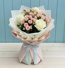 Букет цветов из:  Розы в Укромном