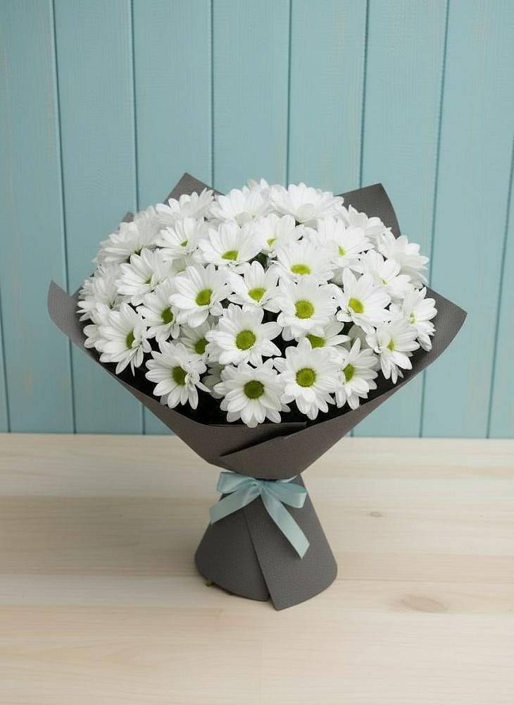 Букет цветов из: Хризантемы в Укромном