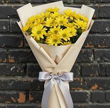 Букет цветов из:  Хризантемы в Укромном