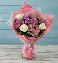 Букет цветов из:  Герберы в Укромном
