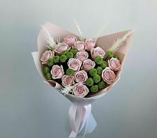 Букет цветов из:  Розы и Хризантемы в Укромном