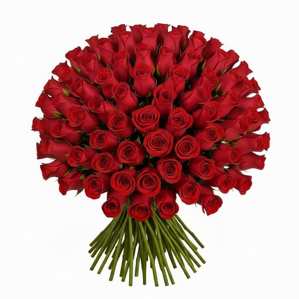 Букет Красные розы Чери Лав в Укромном