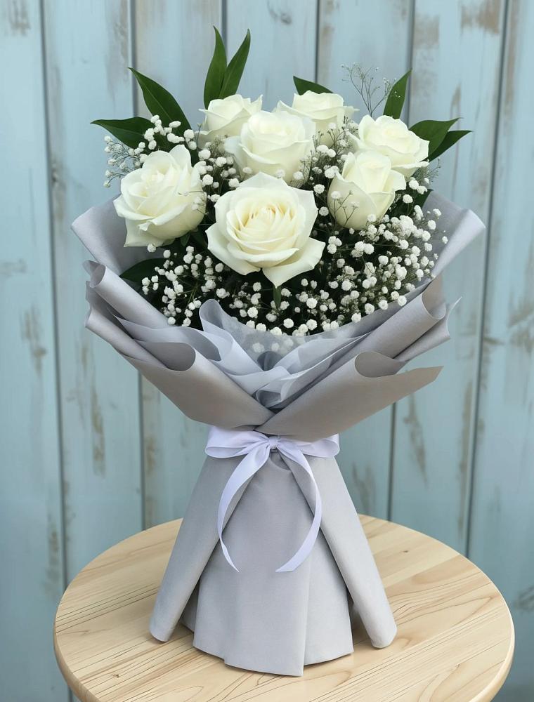 Букет цветов из: Розы в Укромном