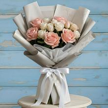 Букет цветов из:  Розы в Укромном