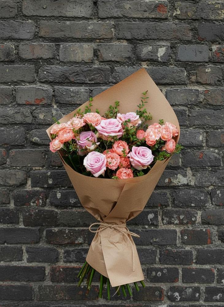 Букет цветов из: Розы в Укромном