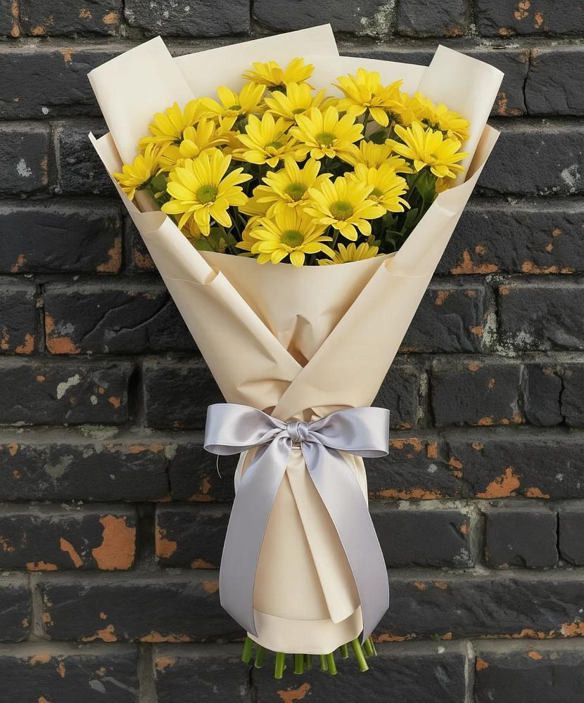 Букет цветов из: Хризантемы в Укромном