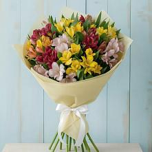 Букет цветов из:  Альстромерии в Укромном