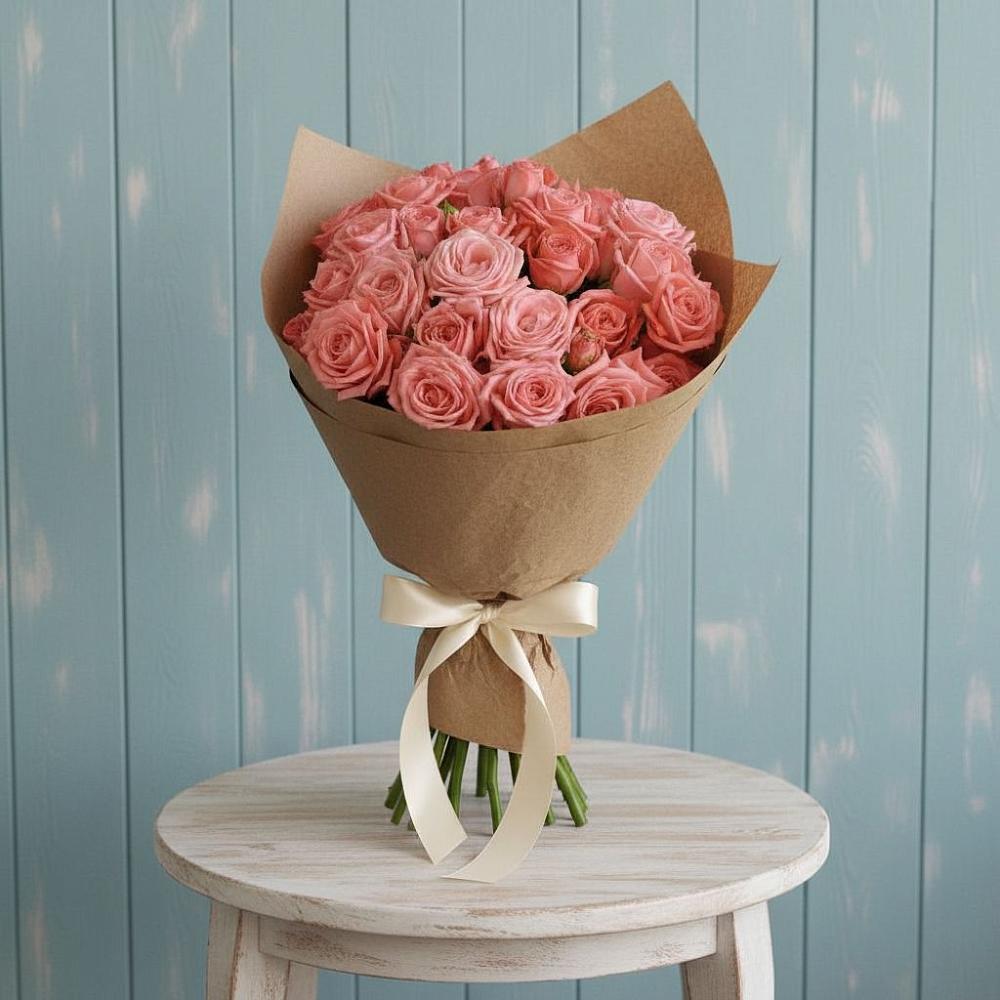 Букет цветов из: Розы в Укромном