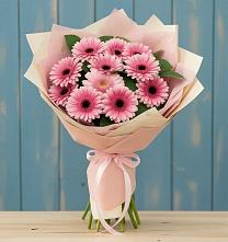 Букет цветов из:  Герберы в Укромном