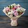 Букет цветов из: Хризантемы, Альстромерии и Розы в Укромном